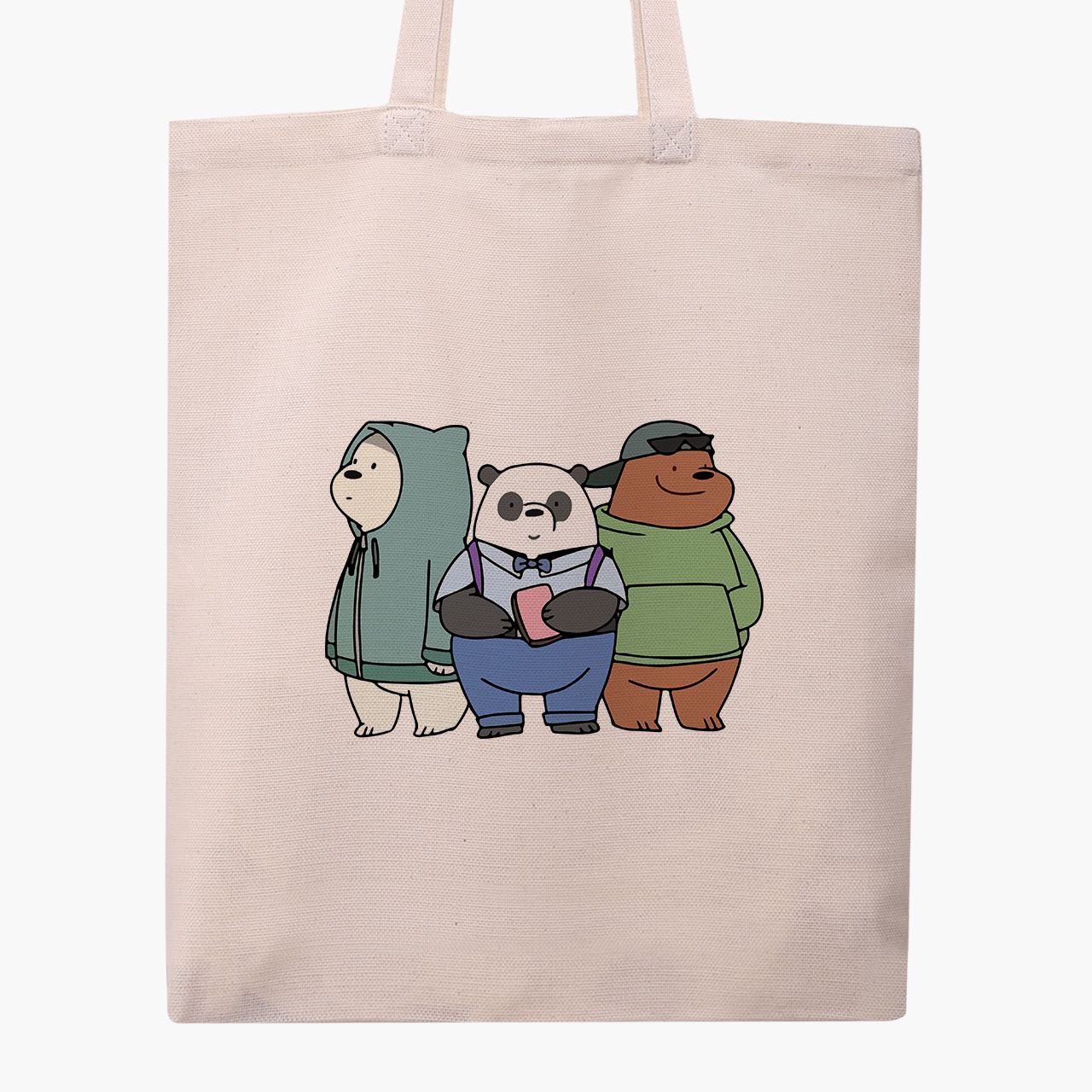 Эко сумка шоппер Вся правда о медведях (We Bare Bears) (9227-2898) 41x35 см Бежевый
Эко сумка шоппер Вся правда о медведях (We Bare Bears) (9227-2898) 41x35 см Бежевый