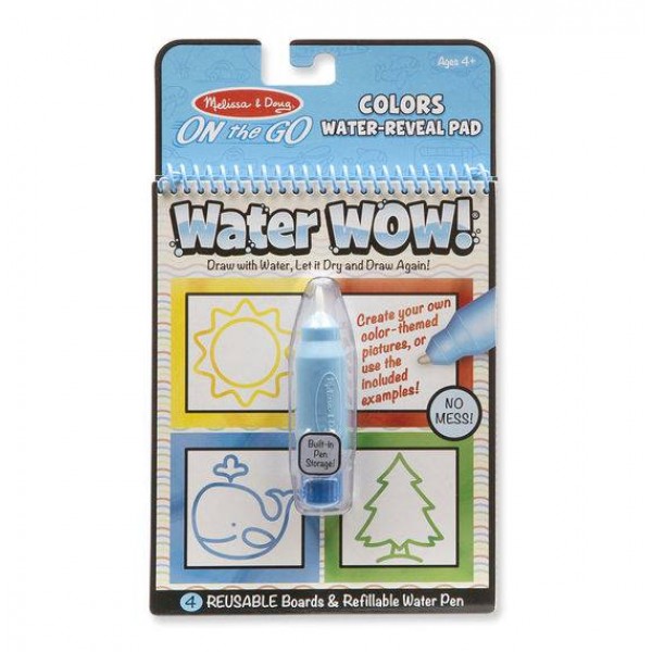 Волшебная водная раскраска Цвета и формы Water WOW! Colors & Shapes Melissa & Doug
Волшебная водная раскраска Цвета и формы Water WOW! Colors & Shapes Melissa & Doug