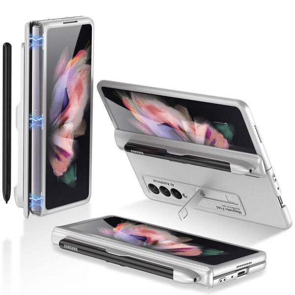 Защитный чехол GKK Magnetic Cover (Pen Slot) для Samsung Galaxy Z Fold 3 - Silver
Защитный чехол GKK Magnetic Cover (Pen Slot) для Samsung Galaxy Z Fold 3 - Silver
