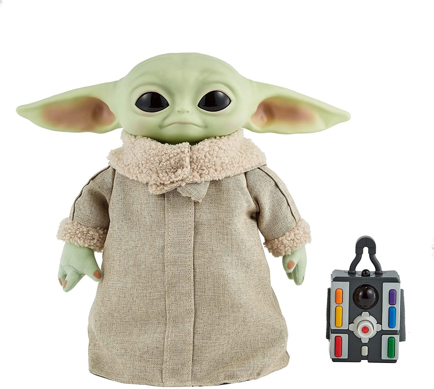 Интерактивный Малыш Йода Мандалорец Звездные войны Star Wars Grogu The Child, 12-in Plush Motion RC Toy
Интерактивный Малыш Йода Мандалорец Звездные войны Star Wars Grogu The Child, 12-in Plush Motion RC Toy