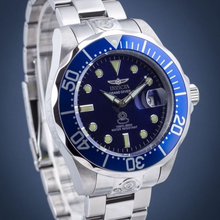 Мужские механические наручные часы Invicta 3045 Grant Diver в стиле Rolex Submariner
Мужские механические наручные часы Invicta 3045 Grant Diver в стиле Rolex Submariner