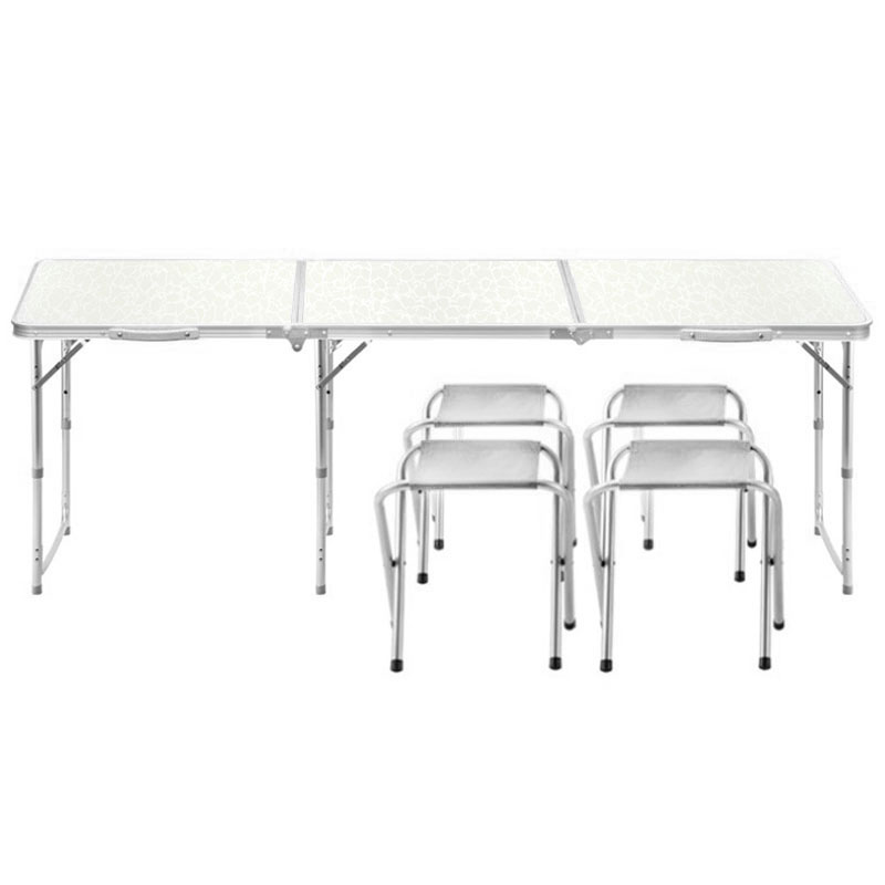 Стол складной Lanyu L-3 White с 4 стульями садовый туристический для пикника кемпинга
Стол складной Lanyu L-3 White с 4 стульями садовый туристический для пикника кемпинга