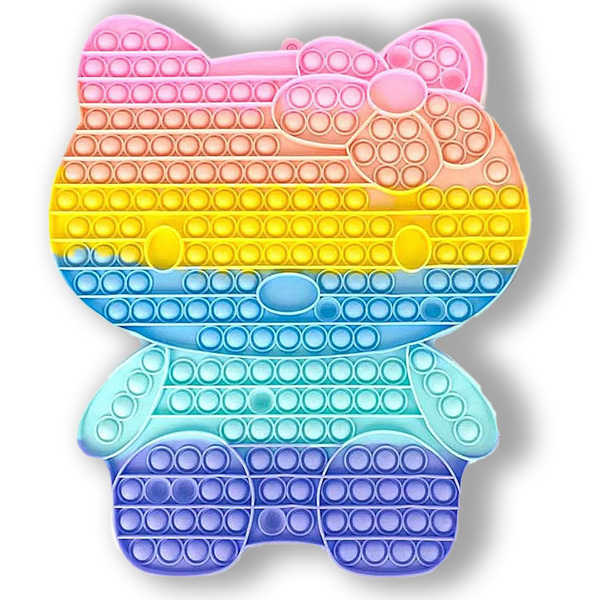 Pop It Антистресс Игрушка - (Поп Ит - Попит - Popit) - 41 см Большая Китти Hello Kitty Радужная:
Pop It Антистресс Игрушка - (Поп Ит - Попит - Popit) - 41 см Большая Китти Hello Kitty Радужная: