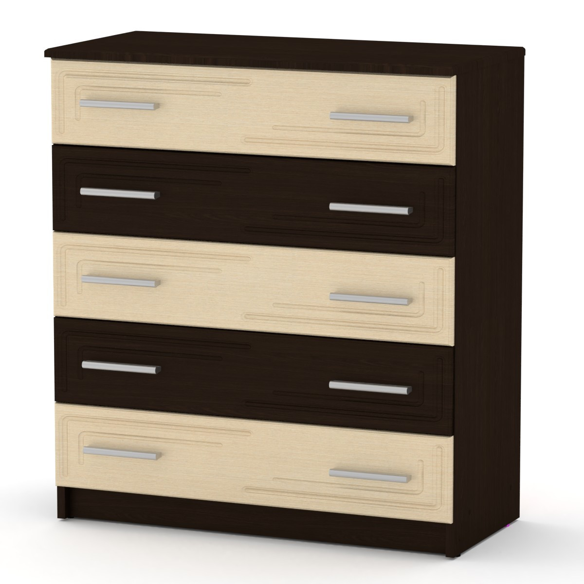 Комод для вещей Компанит 5 МДФ венге
Комод для вещей Компанит 5 МДФ венге