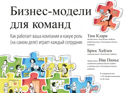Книга «Бизнес-модели для команд. Как работает ваша компания и какую роль». Автор -Тимоти Кларк, Брюс Блэкстоун
Книга «Бизнес-модели для команд. Как работает ваша компания и какую роль». Автор -Тимоти Кларк, Брюс Блэкстоун