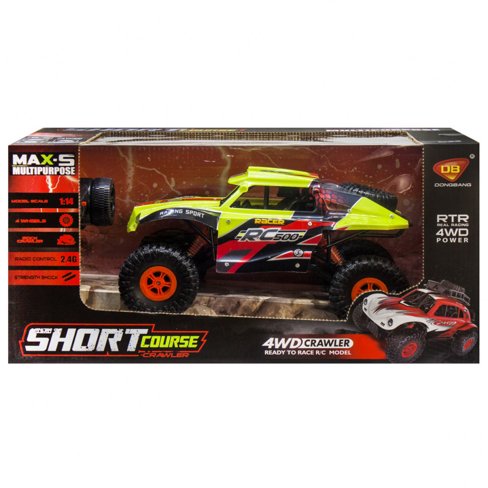 Игрушечная машинка на радиоуправлении "Max-S" DB-2052 масштаб - 1:14 (салатовая)
Игрушечная машинка на радиоуправлении "Max-S" DB-2052 масштаб - 1:14 (салатовая)