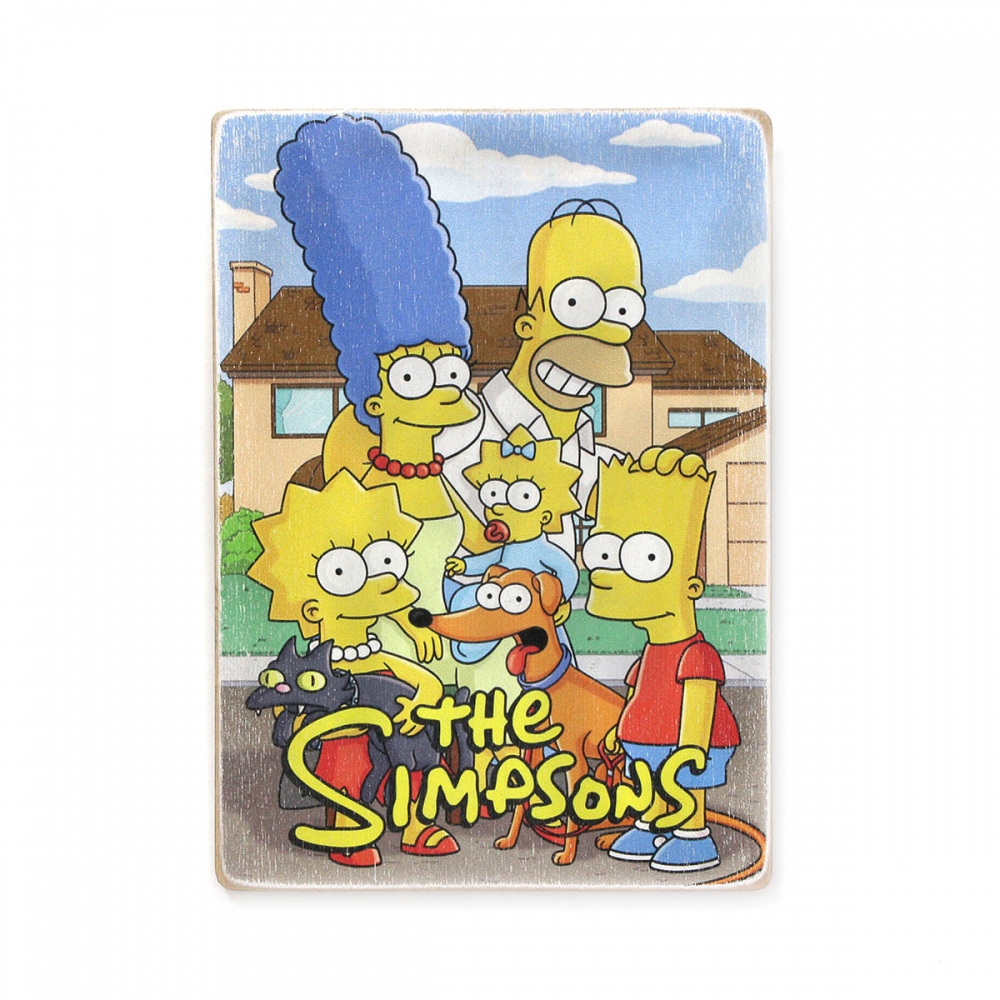 Деревянный постер Мультфильмы The Simpsons. Симпсоны. Семья Симпсонов на улице А1
Деревянный постер Мультфильмы The Simpsons. Симпсоны. Семья Симпсонов на улице А1