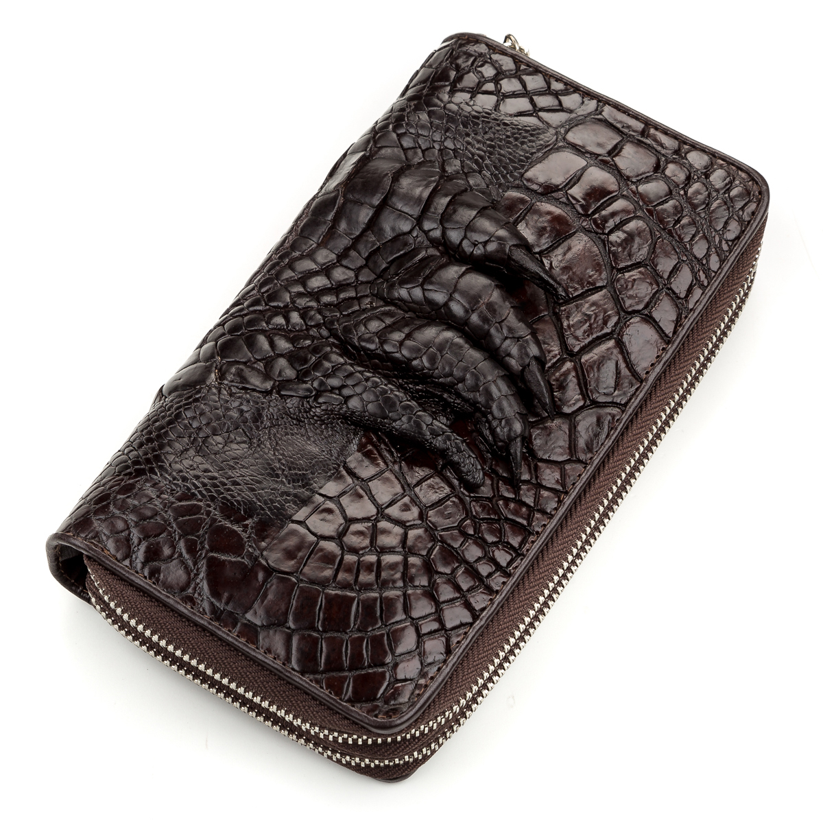 Кошелек-клатч CROCODILE LEATHER 18173 из натуральной кожи крокодила Коричневый
Кошелек-клатч CROCODILE LEATHER 18173 из натуральной кожи крокодила Коричневый