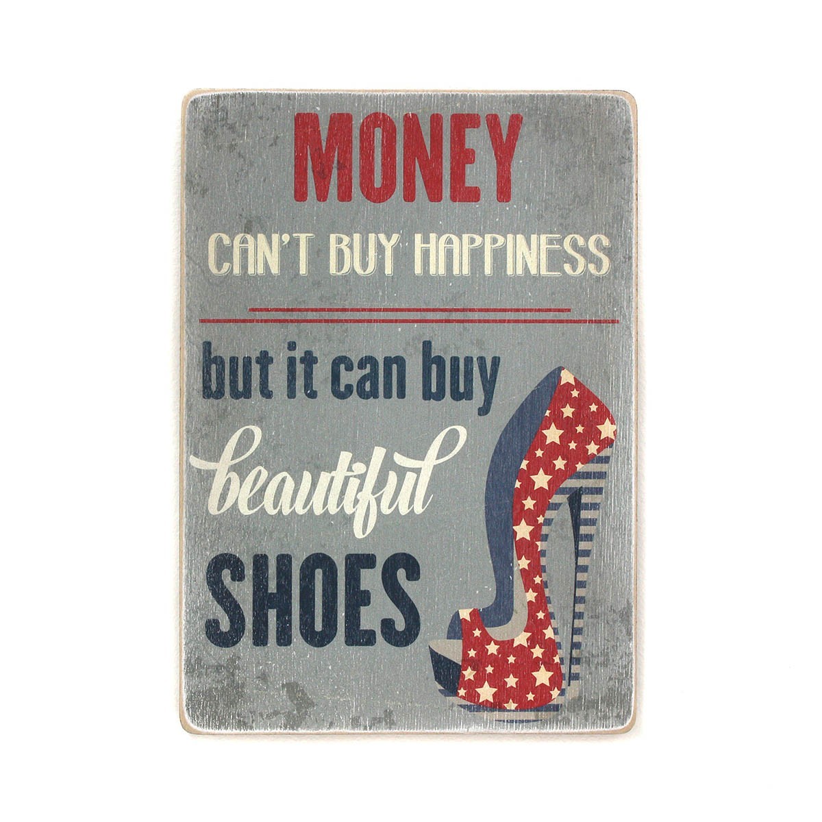 Деревянный постер Wood Posters "Money can't buy happiness, but it can buy beautiful shoes" (A1 формат, фанера)
Деревянный постер Wood Posters "Money can't buy happiness, but it can buy beautiful shoes" (A1 формат, фанера)