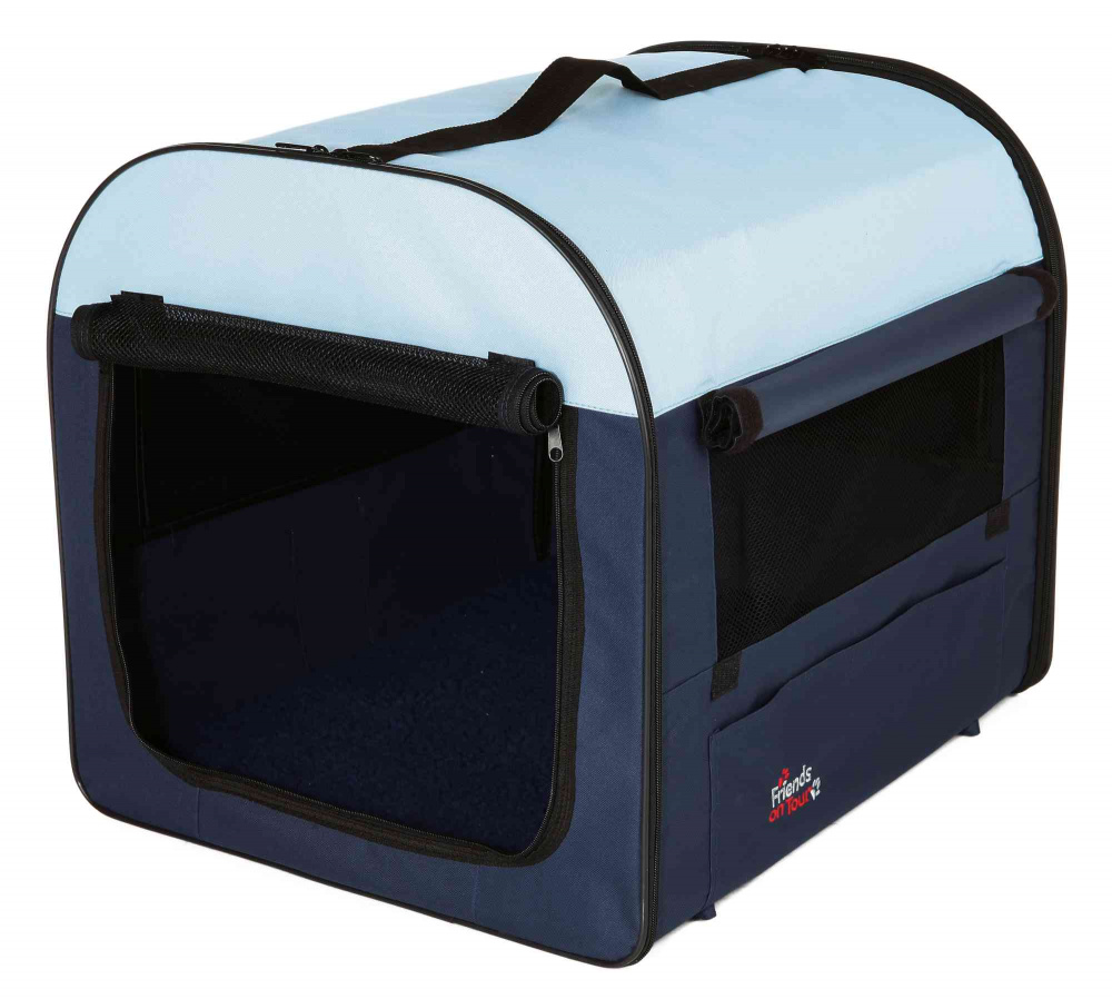 Сумка-переноска Trixie "Soft Kennel Basic" XS-S 40см × 40см × 55см синий с голубым (TX-39702)
Сумка-переноска Trixie "Soft Kennel Basic" XS-S 40см × 40см × 55см синий с голубым (TX-39702)