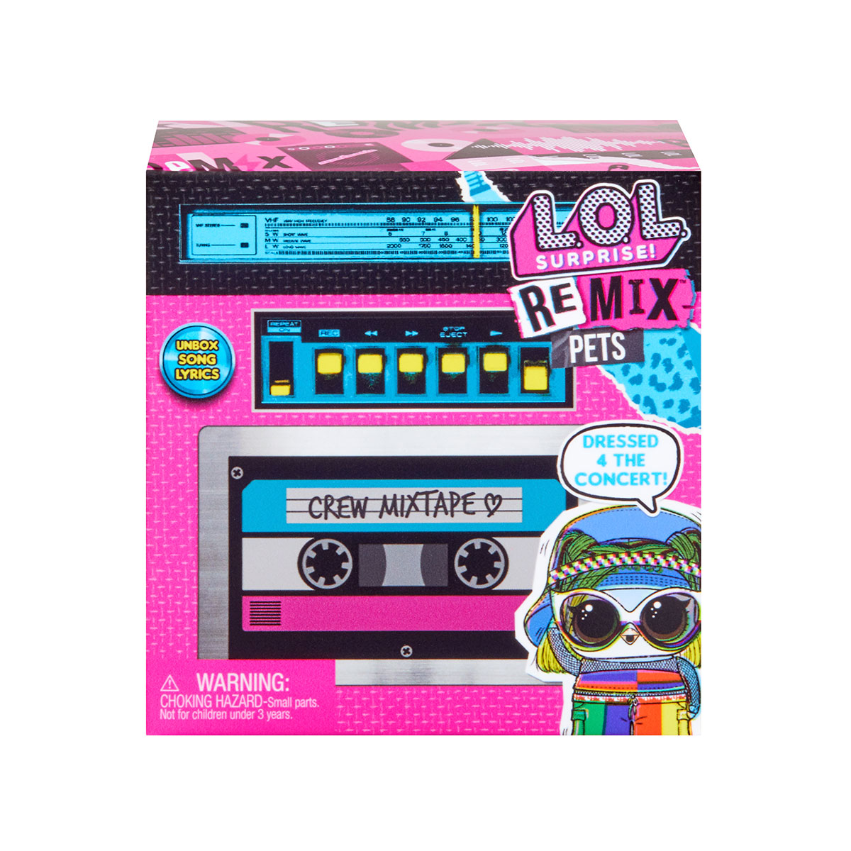 Игровой набор L.O.L SURPRISE! W1 серии "Remix" - МОЙ ЛЮБИМЕЦ (в ассорт., в дисплее)
Игровой набор L.O.L SURPRISE! W1 серии "Remix" - МОЙ ЛЮБИМЕЦ (в ассорт., в дисплее)