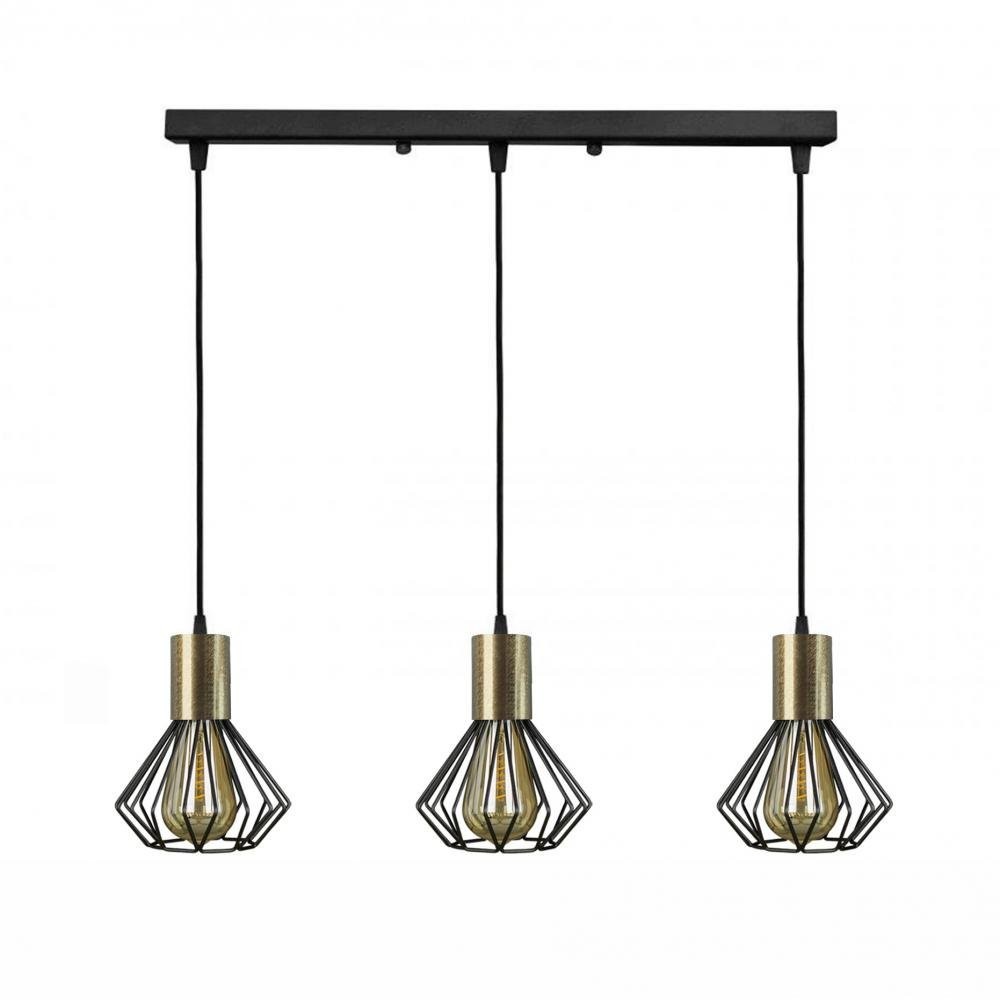 Светильник подвесной лофт 100lamp Diadem на планке E27 черный+бронза (NL 2215-3 BK+BN)
Светильник подвесной лофт 100lamp Diadem на планке E27 черный+бронза (NL 2215-3 BK+BN)