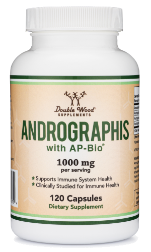 

Биологически активная добавка Double Wood Suplements Andrographis / Андрографис поддержка здоровья иммунной системы 120 капсул