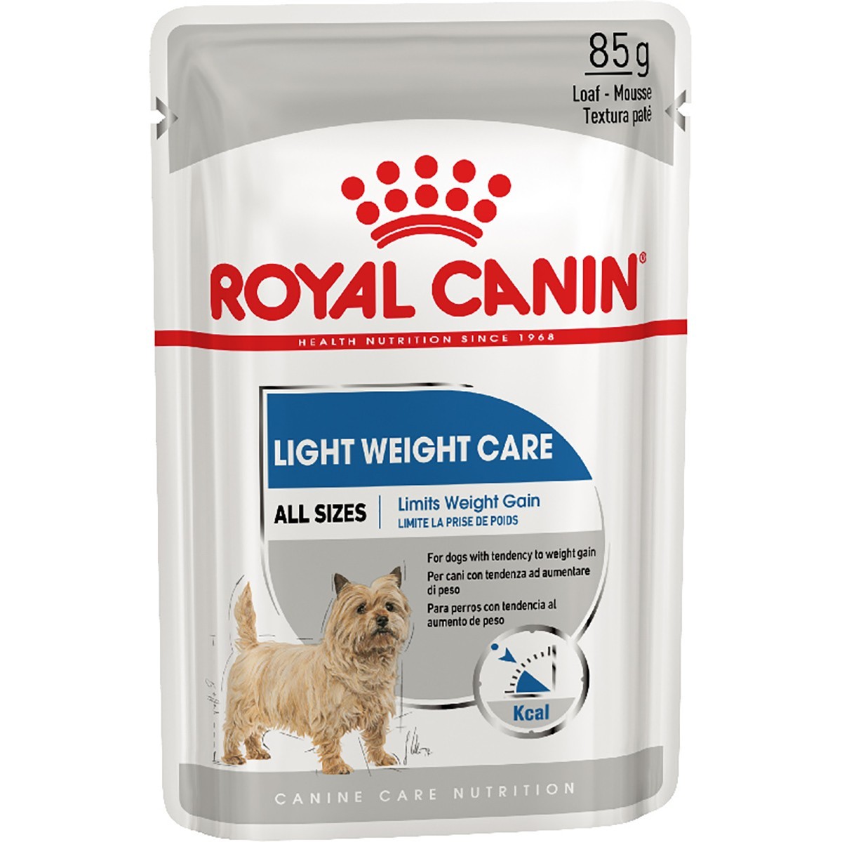 Royal Canin Light Weight Care Полнорационный влажный корм для собак разных размеров, предрасположенных к избыточному весу Блок паучей 12 штук по 85 г
Royal Canin Light Weight Care Полнорационный влажный корм для собак разных размеров, предрасположенных к избыточному весу Блок паучей 12 штук по 85 г