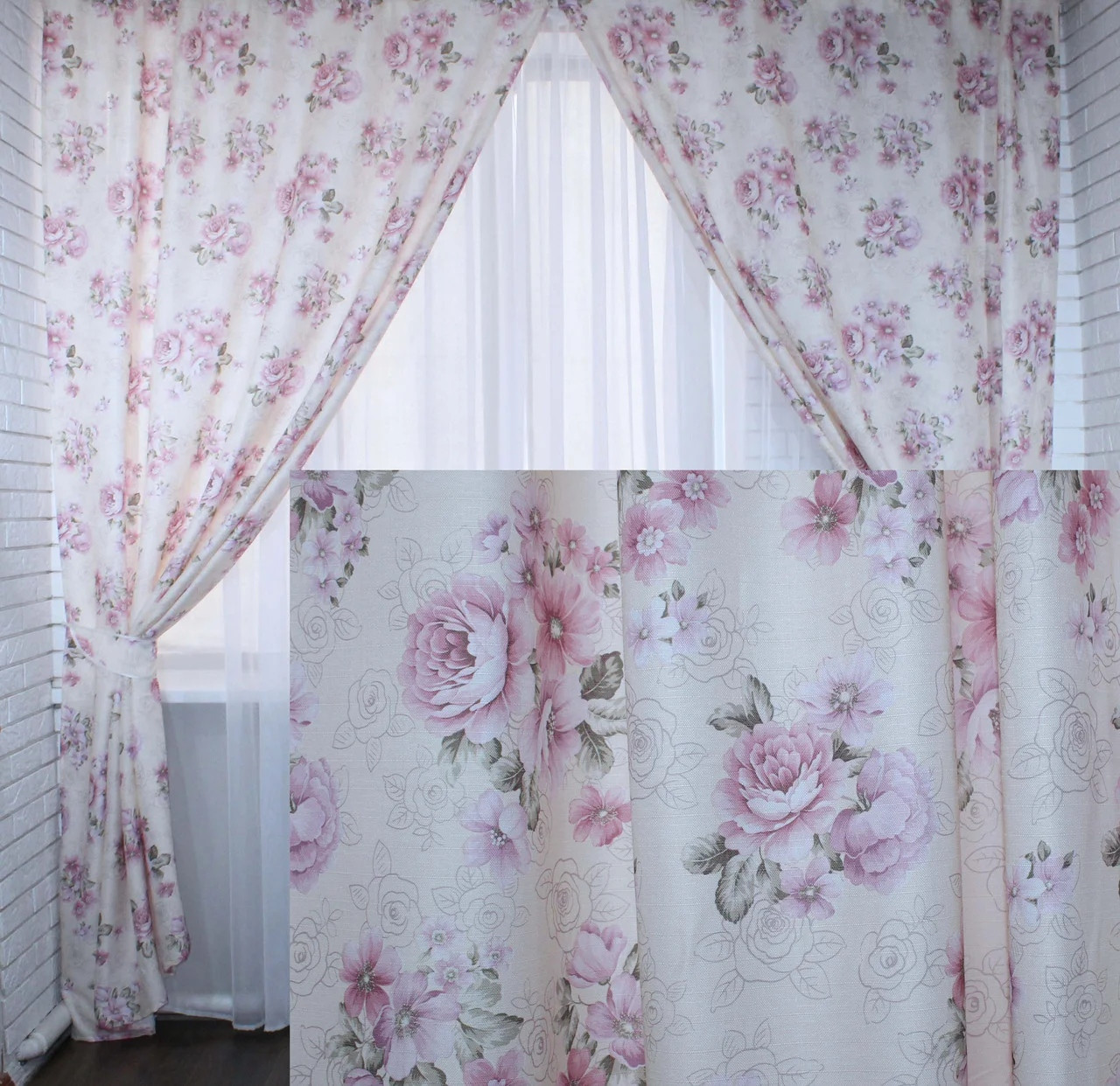 Комплект штор Chtextil в стиле Прованс Белый с принтом Ширина каждой шторы по 1м
Комплект штор Chtextil в стиле Прованс Белый с принтом Ширина каждой шторы по 1м