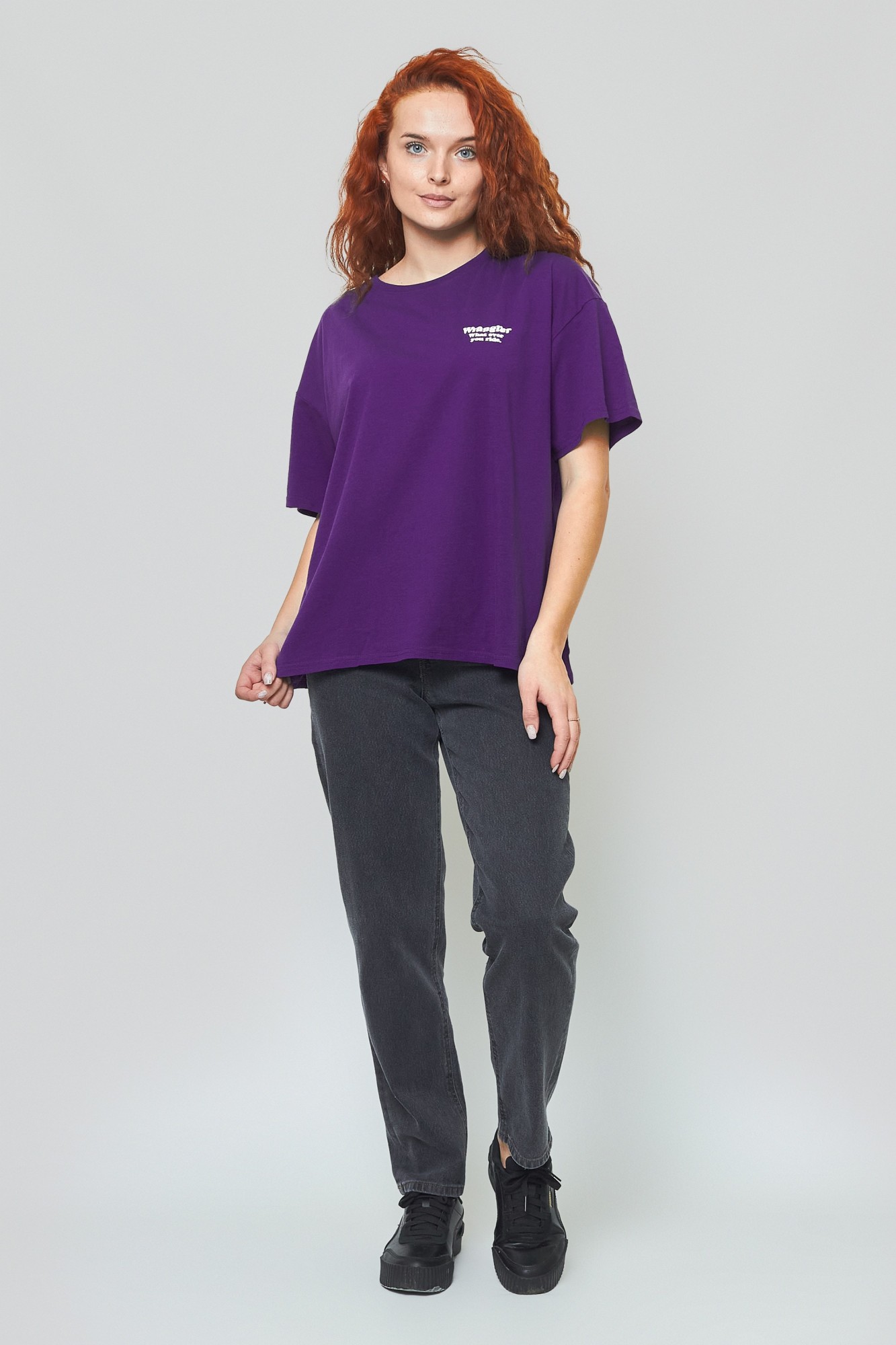 Футболка Wrangler Girlfriend Tee Loose Fit Фиолетовый -00, Футболка Wrangler Girlfriend Tee Loose Fit Фиолетовый M-00
Футболка Wrangler Girlfriend Tee Loose Fit Фиолетовый -00, Футболка Wrangler Girlfriend Tee Loose Fit Фиолетовый M-00
