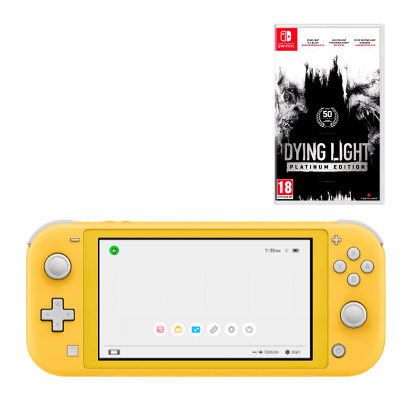 Набор Консоль Nintendo Switch Lite 32GB Yellow Новый + Игра Nintendo Switch Dying Light: Platinum Edition Русские Субтитры Новый
Набор Консоль Nintendo Switch Lite 32GB Yellow Новый + Игра Nintendo Switch Dying Light: Platinum Edition Русские Субтитры Новый