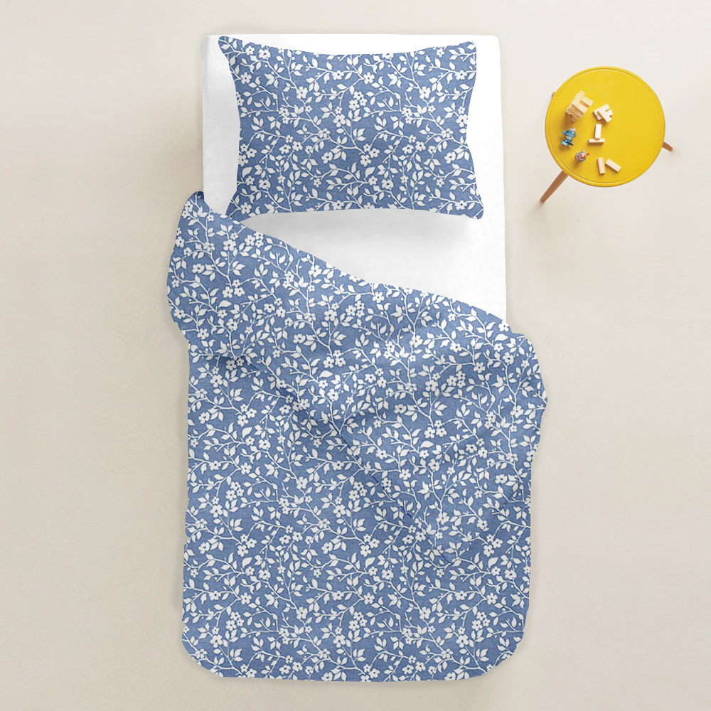 Комплект подросткового постельного белья Cosas Flowers White Blue White 160 х 220 см
Комплект подросткового постельного белья Cosas Flowers White Blue White 160 х 220 см