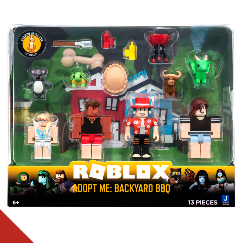 Роблокс игровая фигурка Jazwares Roblox Multipack Adopt Me: Backyard BBQ W7 (ROG0190)
Роблокс игровая фигурка Jazwares Roblox Multipack Adopt Me: Backyard BBQ W7 (ROG0190)