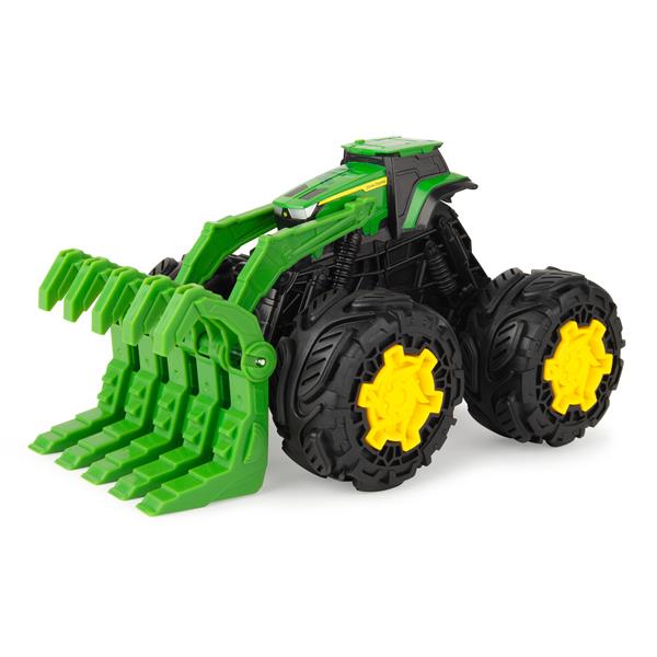 Игрушечный трактор John Deere Kids Monster Treads с ковшом и большими колесами (47327)
Игрушечный трактор John Deere Kids Monster Treads с ковшом и большими колесами (47327)