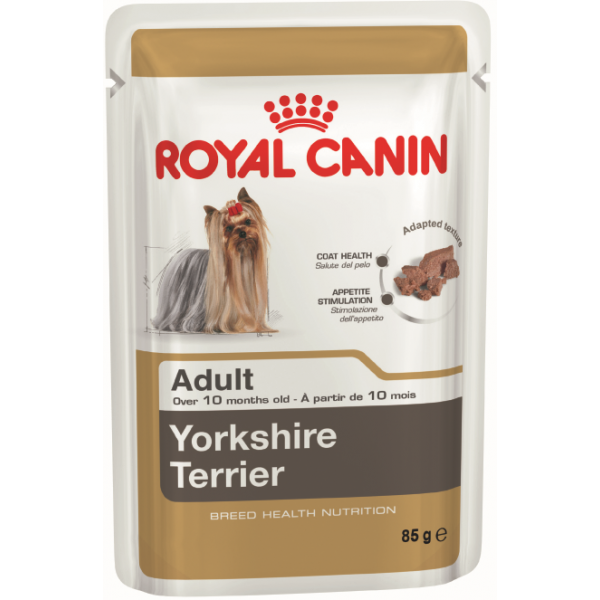Влажный корм для собак йоркшир терьер Royal Canin YORKSHIRE ADULT 85 г в упаковке 12 шт. (2040001)
Влажный корм для собак йоркшир терьер Royal Canin YORKSHIRE ADULT 85 г в упаковке 12 шт. (2040001)
