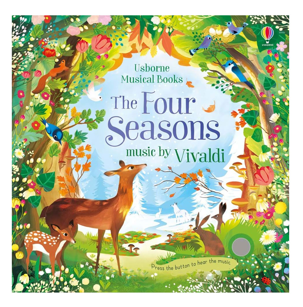 Книга со звуковыми эффектами Usborne Усборн Вивальди Времена Года английский язык (9781474922074)
Книга со звуковыми эффектами Usborne Усборн Вивальди Времена Года английский язык (9781474922074)