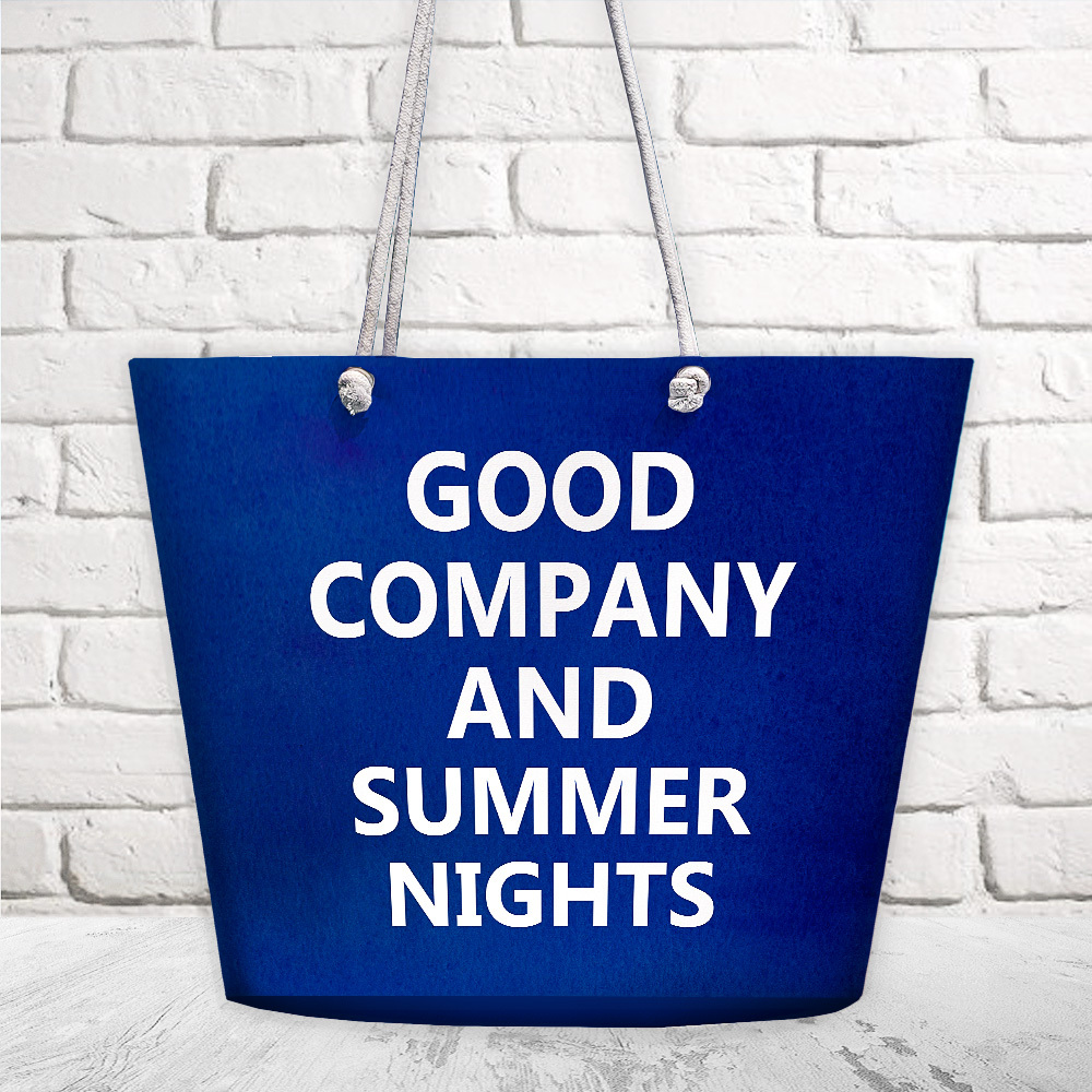 Пляжная сумка Malibu Good company and summer nights Presentville 50х36х15 см 000171053
Пляжная сумка Malibu Good company and summer nights Presentville 50х36х15 см 000171053