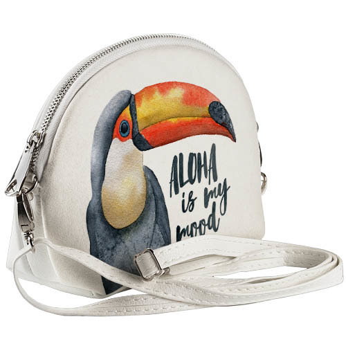 Маленькая женская сумочка Coquette Aloha is my mood Тукан Presentville 18х14х7 см 000171494
Маленькая женская сумочка Coquette Aloha is my mood Тукан Presentville 18х14х7 см 000171494