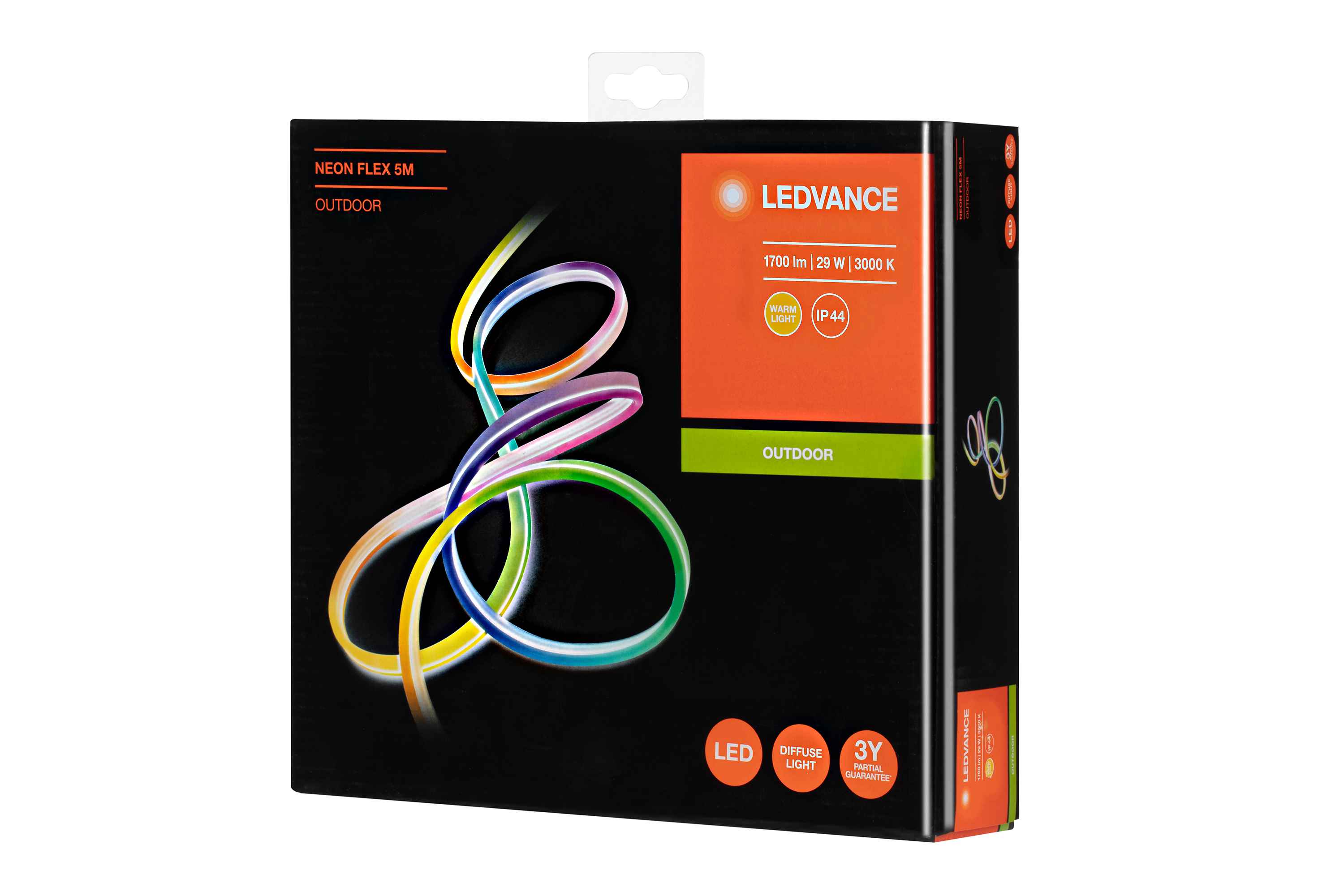 NEON FLEX LEDVANCE 5M 1 Силікон 30000 29,00 1700 A ++ / A + / A 3000> 80 110 
NEON FLEX LEDVANCE 5M 1 Силікон 30000 29,00 1700 A ++ / A + / A 3000> 80 110