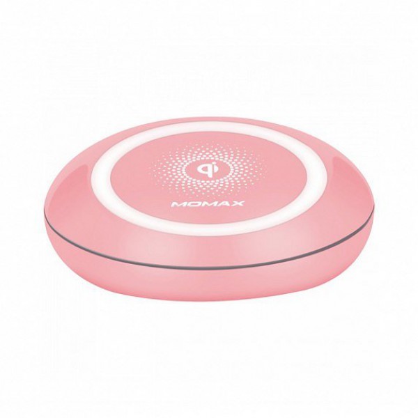 Беспроводное зарядное устройство Momax (UD2B) Q.Dock Android Support Qi Wireless Charger — Pink(Розовый)
Беспроводное зарядное устройство Momax (UD2B) Q.Dock Android Support Qi Wireless Charger — Pink(Розовый)