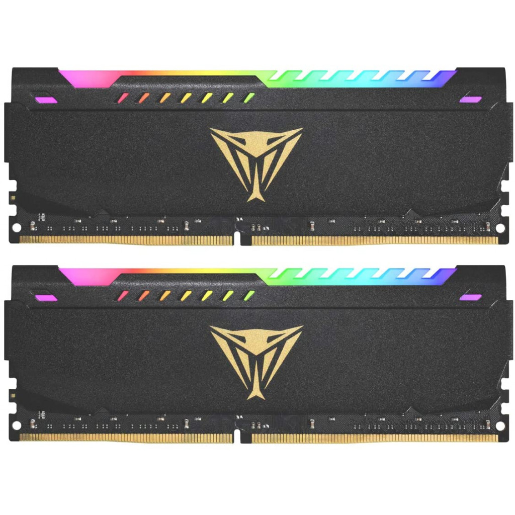 Модуль памяти для компьютера DDR4 16GB (2x8GB) 3600 MHz Viper Steel RGB Black Patriot (PVSR416G360C0K)
Модуль памяти для компьютера DDR4 16GB (2x8GB) 3600 MHz Viper Steel RGB Black Patriot (PVSR416G360C0K)