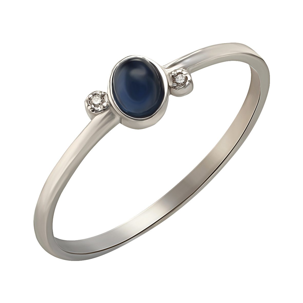Кольцо в белом золоте с бриллиантами и сапфиром Tango Jewellery Company 741342В размер 16
Кольцо в белом золоте с бриллиантами и сапфиром Tango Jewellery Company 741342В размер 16