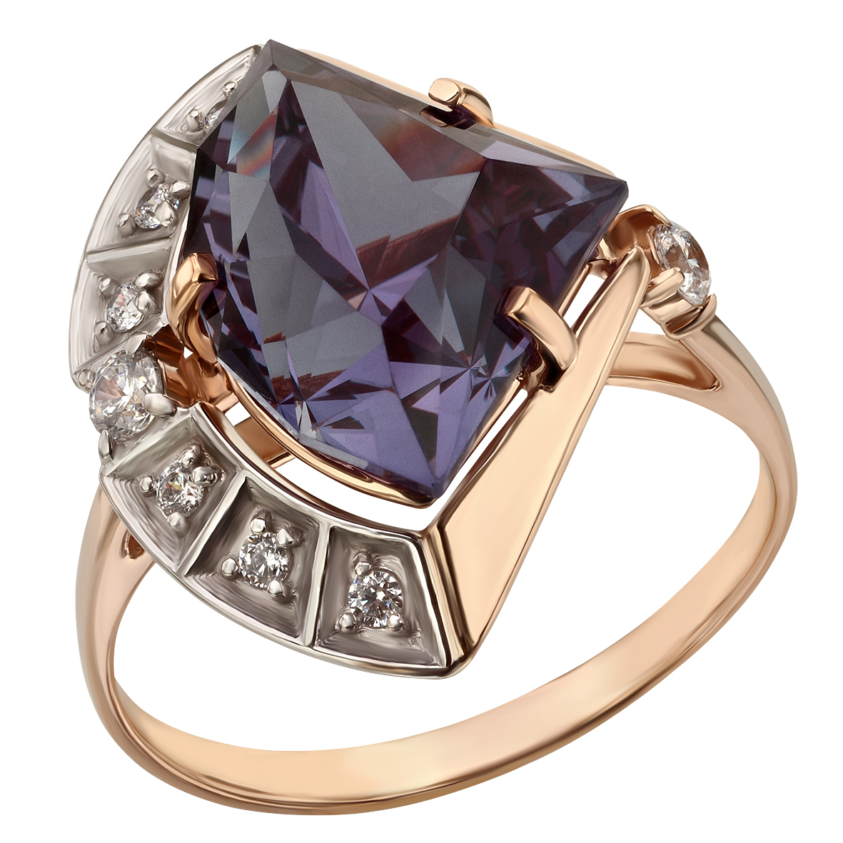 Золотое кольцо с вставками александрита и фианитов Tango Jewellery Company 3727791 размер 17
Золотое кольцо с вставками александрита и фианитов Tango Jewellery Company 3727791 размер 17
