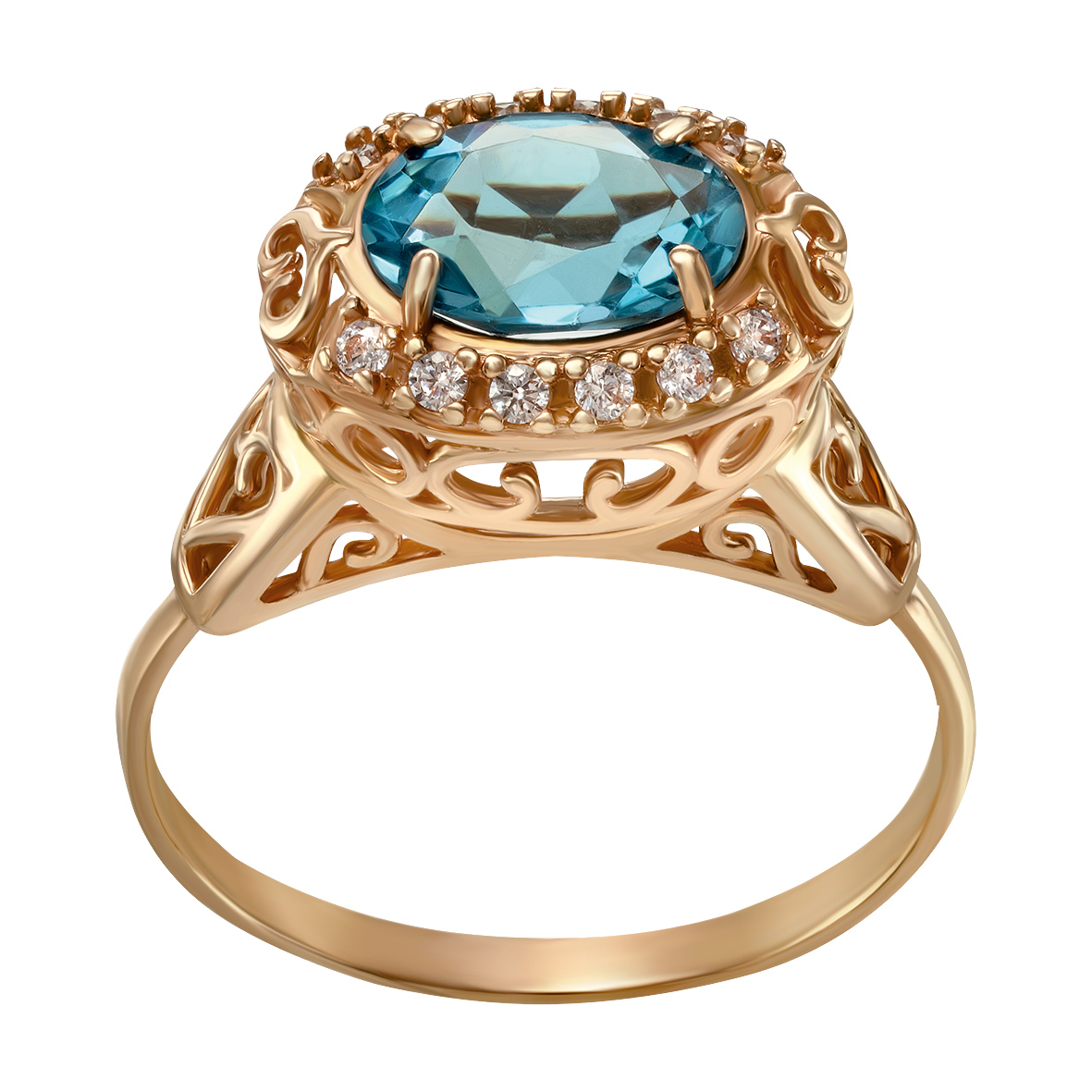 Золотое кольцо с топазом и фианитами Tango Jewellery Company 361526 размер 17.5
Золотое кольцо с топазом и фианитами Tango Jewellery Company 361526 размер 17.5