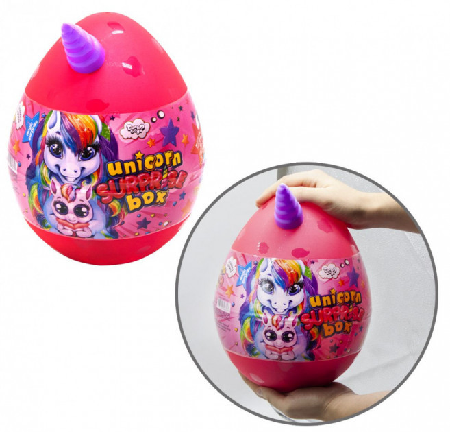 Детский игровой набор для творчества Яйцо сюрприз Unicorn SURPRISE BOX Пони Danko Toys (zag264899866)
Детский игровой набор для творчества Яйцо сюрприз Unicorn SURPRISE BOX Пони Danko Toys (zag264899866)