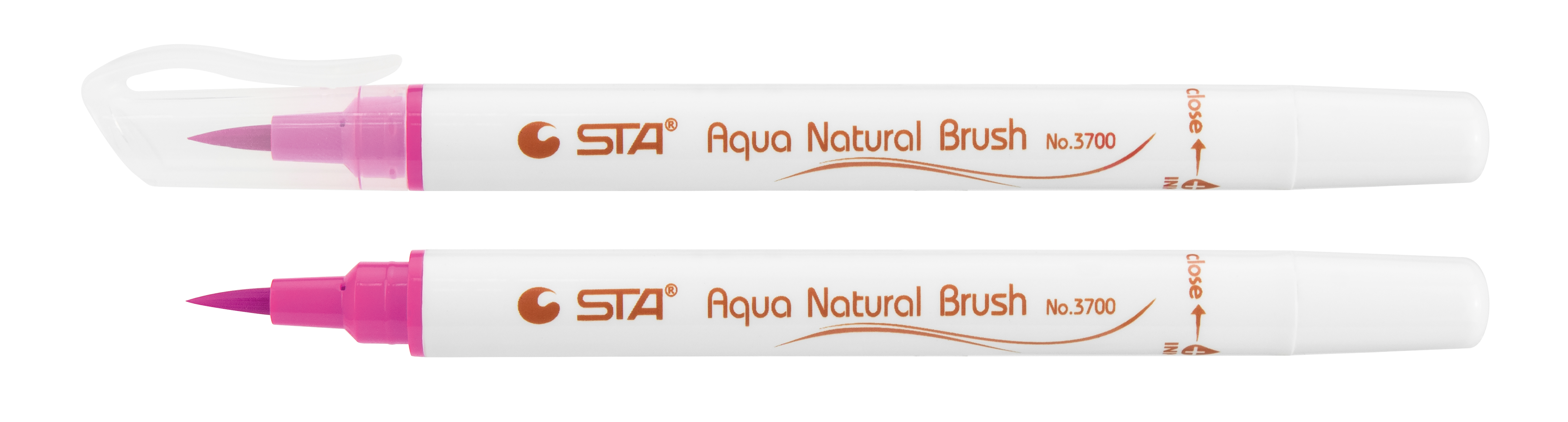 Маркер-кисть акварельный STA 3700 Aqua Natural Brush 3700 ярко-розовый 10 шт (STA3700-21)
Маркер-кисть акварельный STA 3700 Aqua Natural Brush 3700 ярко-розовый 10 шт (STA3700-21)