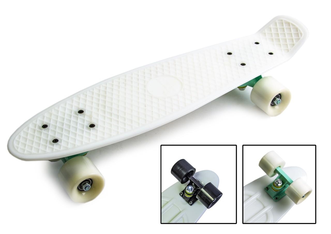 Скейтборд Penny Board "Pastel Series" для детей от 5-ти лет, Белый, дека 55 см Матовые колеса(SD-PB22")
Скейтборд Penny Board "Pastel Series" для детей от 5-ти лет, Белый, дека 55 см Матовые колеса(SD-PB22")
