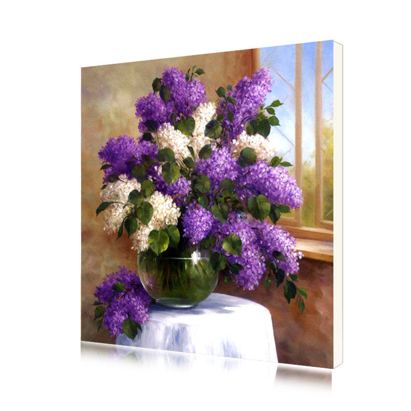 Картина по номерам 40*50 см в коробке Разноцветная сирень 
Картина по номерам 40*50 см в коробке Разноцветная сирень