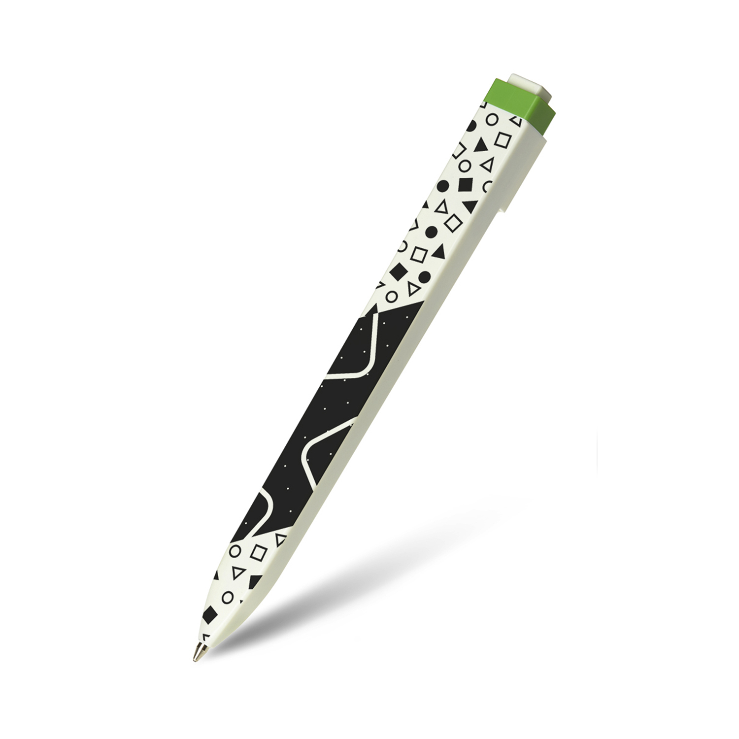 Кулькова авторучка Moleskine Go 1,0 мм / Зелений паттерн (з біркою) (8058647627250)
Кулькова авторучка Moleskine Go 1,0 мм / Зелений паттерн (з біркою) (8058647627250)
