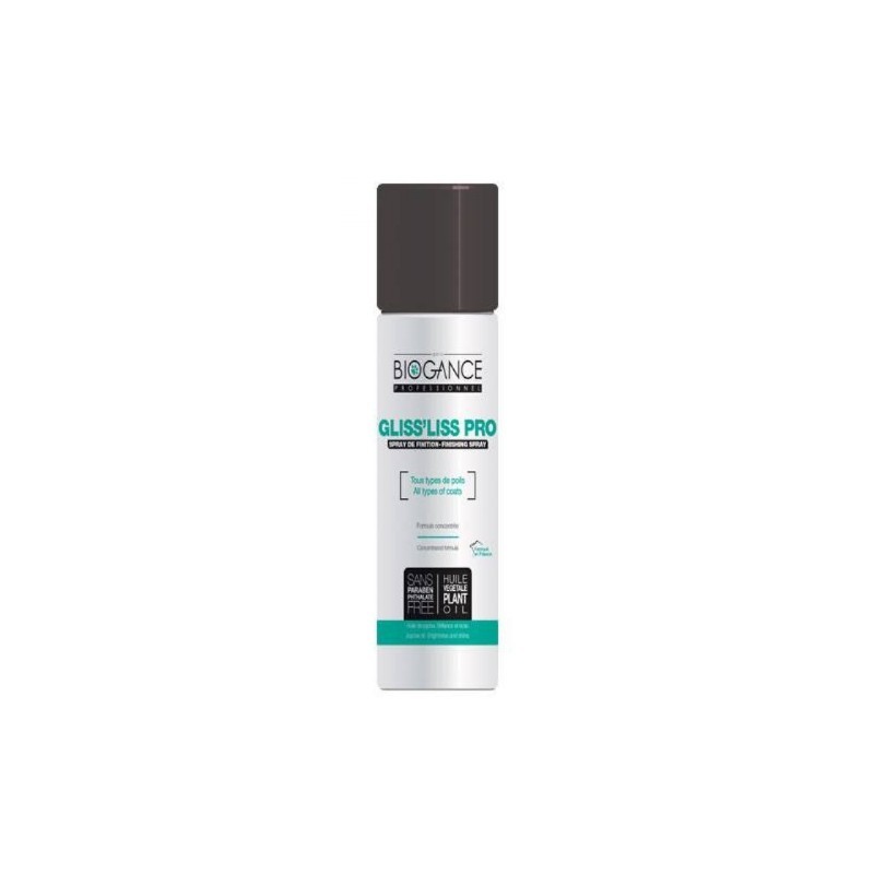 Biogance Gliss Liss Pro Финишный спрей для распутывания и придания блеска шерсти (500мл)
Biogance Gliss Liss Pro Финишный спрей для распутывания и придания блеска шерсти (500мл)