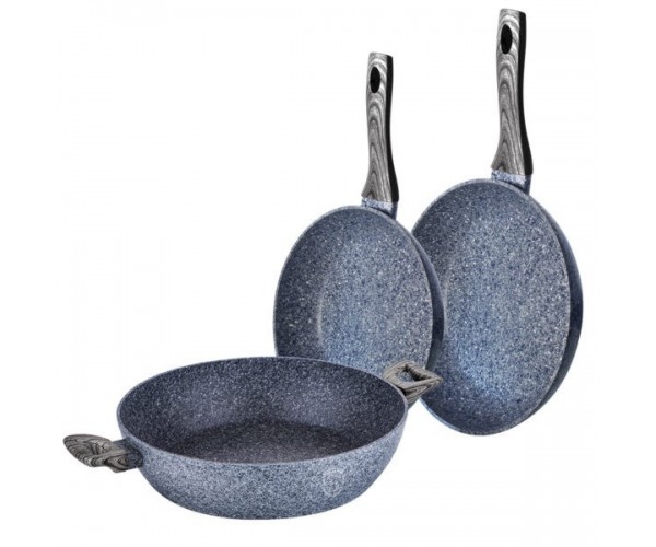 Набор сковородок из кованого алюминия Berlinger Haus Forest Dark Gray BH-1581 (8102)
Набор сковородок из кованого алюминия Berlinger Haus Forest Dark Gray BH-1581 (8102)