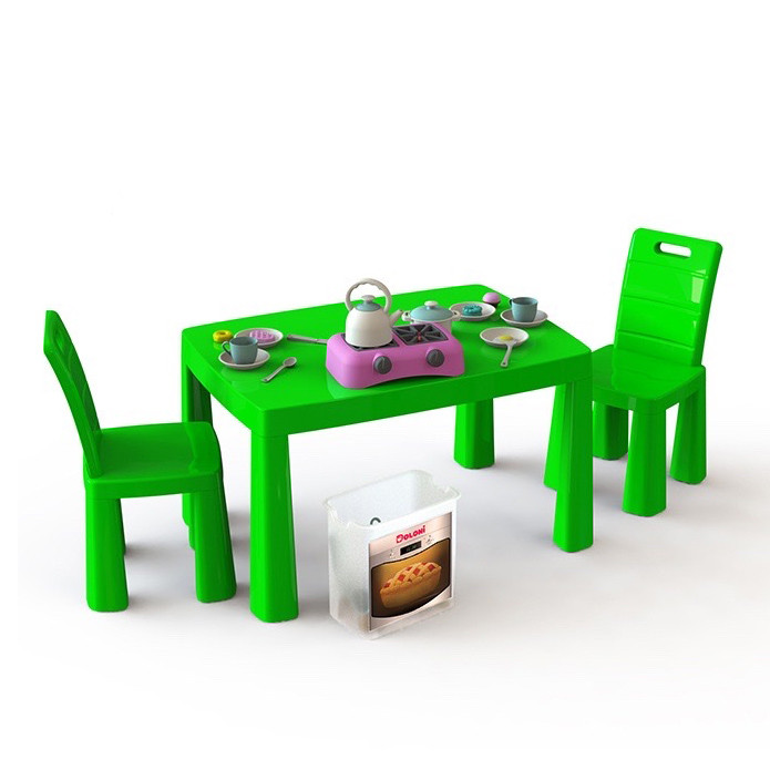 Игровой набор Кухня детская DOLONI-TOYS (34 предмета, стол + 2 стульчика) (04670/1)
Игровой набор Кухня детская DOLONI-TOYS (34 предмета, стол + 2 стульчика) (04670/1)