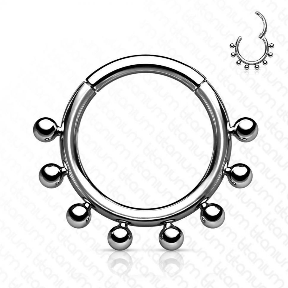 Кольцо кликер из титана PiercedFish RHT53 серьга для пирсинга септума, трагуса и хеликса, брови, губ (8 мм)
Кольцо кликер из титана PiercedFish RHT53 серьга для пирсинга септума, трагуса и хеликса, брови, губ (8 мм)