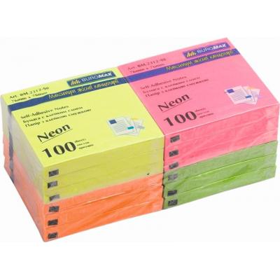 Бумага для заметок Buromax with adhesive layer 76х76мм, 12*100sheets, NEON colors (BM.2312-98)
Бумага для заметок Buromax with adhesive layer 76х76мм, 12*100sheets, NEON colors (BM.2312-98)