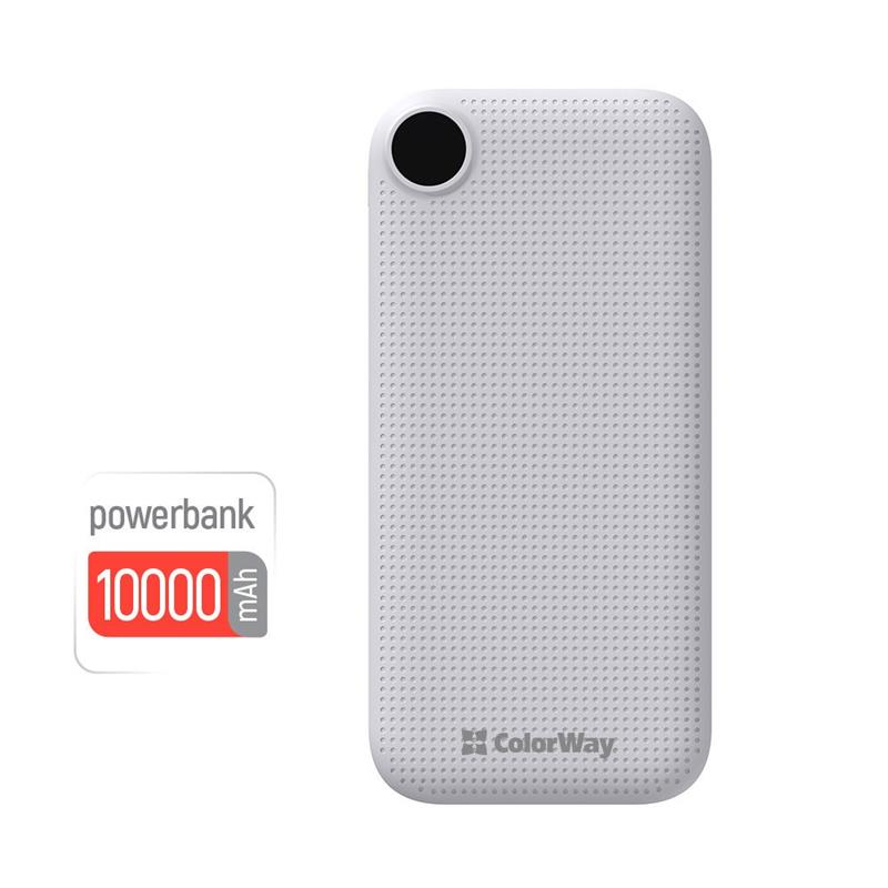Универсальная мобильная батарея ColorWay LCD 10000mAh White (CW-PB100LPH3WT-PDD)
Универсальная мобильная батарея ColorWay LCD 10000mAh White (CW-PB100LPH3WT-PDD)