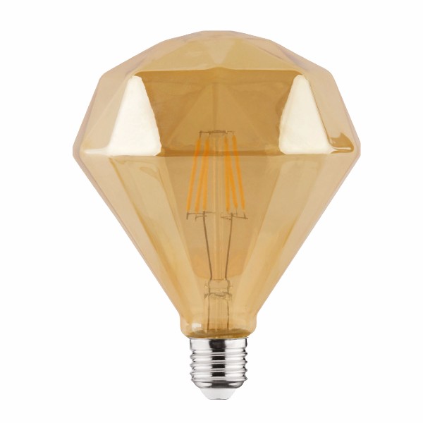 Лампа винтажная светодиодная филаментная (ретро) Horoz Electric "RUSTIC DIAMOND-6" 6W Filament led 2200К E27 Янтар
Лампа винтажная светодиодная филаментная (ретро) Horoz Electric "RUSTIC DIAMOND-6" 6W Filament led 2200К E27 Янтар