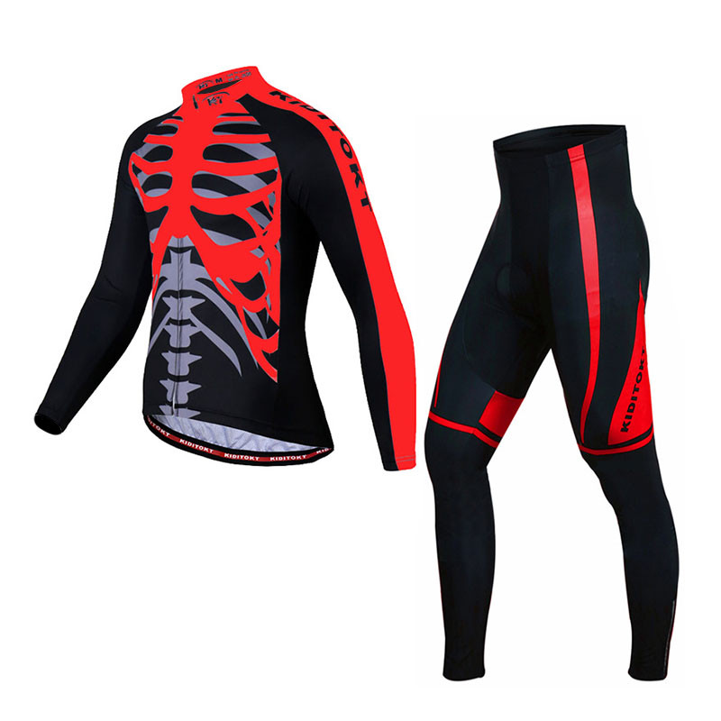 Мужской велокостюм кофта с длинным рукавом + штаны KIDITO KM-CT-18 Skeleton Red 2XL для велосипедистов (F_7938-28483)
Мужской велокостюм кофта с длинным рукавом + штаны KIDITO KM-CT-18 Skeleton Red 2XL для велосипедистов (F_7938-28483)