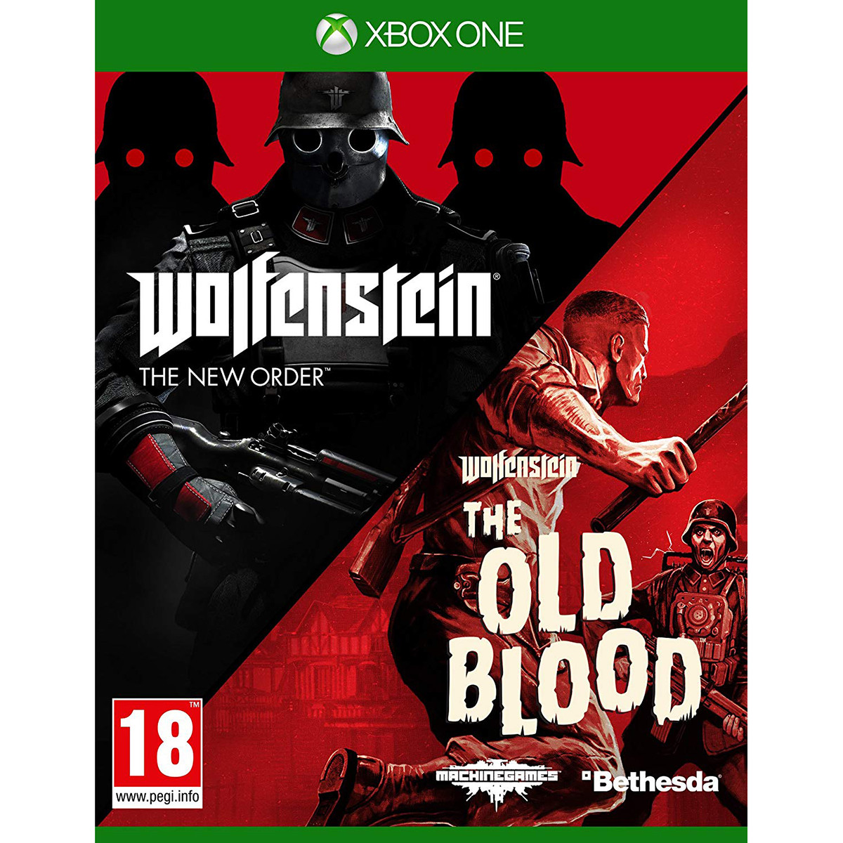 Игра Wolfenstein New Order & Old Blood на Xbox One (Blu-Ray диск, русская версия)
Игра Wolfenstein New Order & Old Blood на Xbox One (Blu-Ray диск, русская версия)