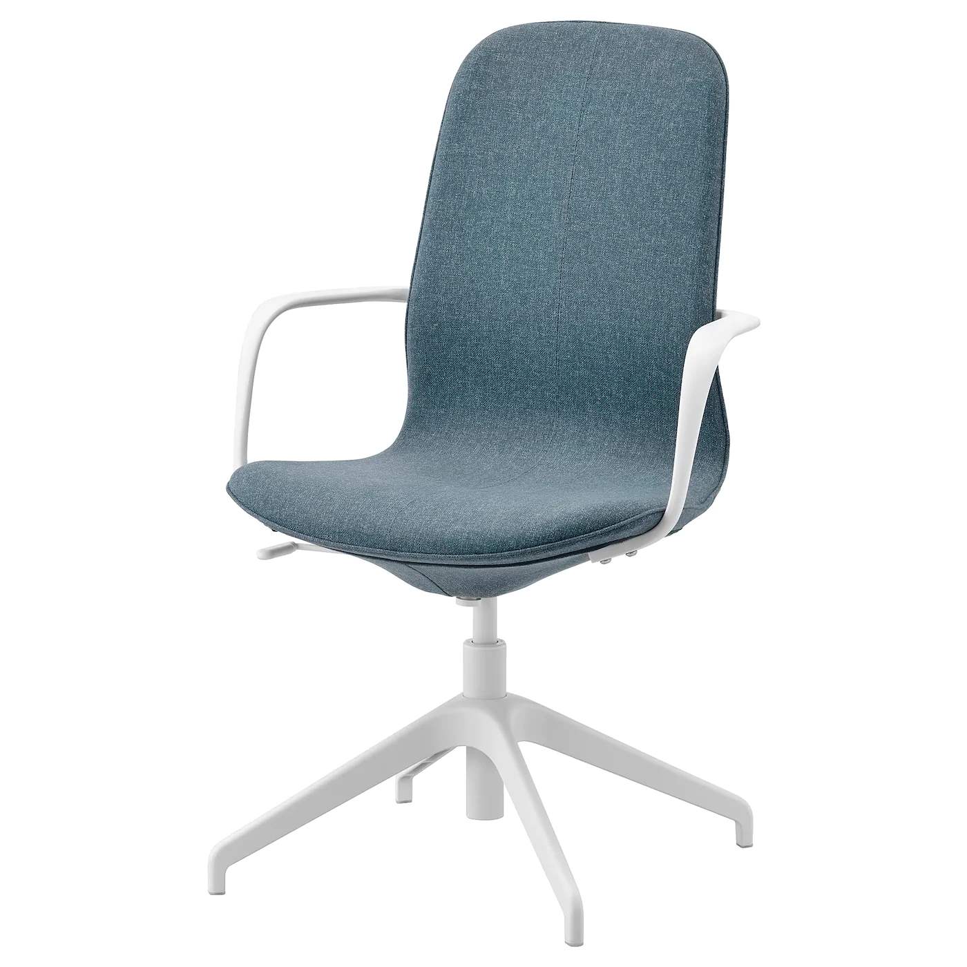 Крісло для конференцій з підлокітниками LANGFJALL 104 см IKEA 792.526.22 білий/синій
Крісло для конференцій з підлокітниками LANGFJALL 104 см IKEA 792.526.22 білий/синій