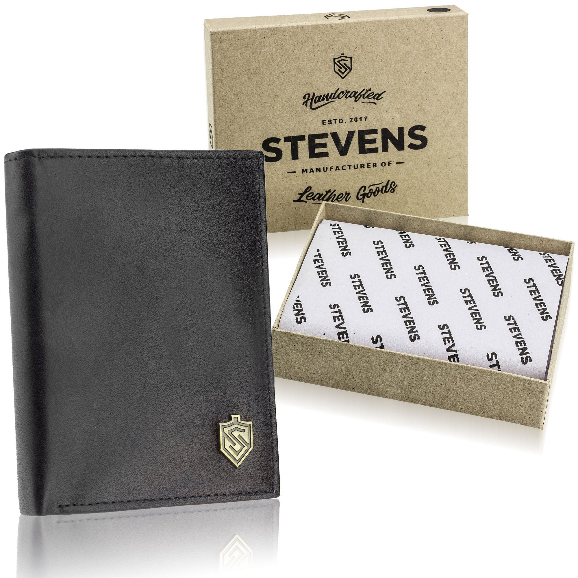 Кошелек мужской кожаный, портмоне STEVENS, черный, 12,5 х 10 х 2,5 см (Z03-326-RFID) с защитой RFID
Кошелек мужской кожаный, портмоне STEVENS, черный, 12,5 х 10 х 2,5 см (Z03-326-RFID) с защитой RFID